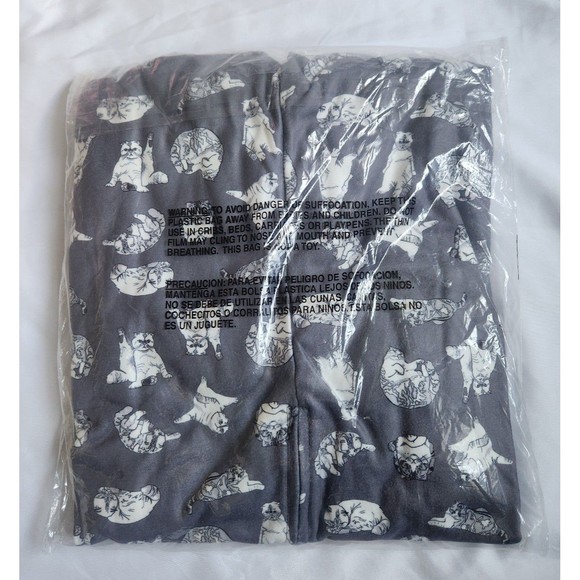 Taylor Swift Official Grey Cat Onesie Size XS Meredith & Olivia Pajamas NEW - Picture 4 of 4
